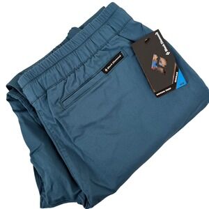 Black Diamond Notion Pants Men's Size Large L Climbing Training Joggers Teal New